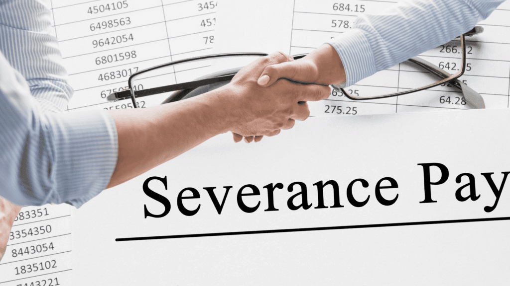 Severance pay for 20 Years of Service