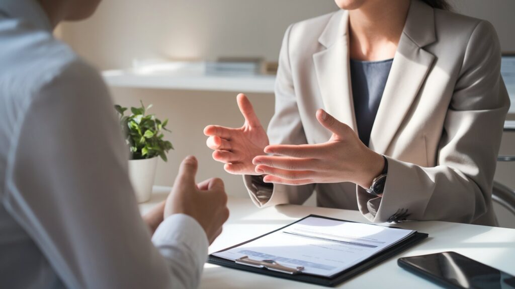 employer discussing salary