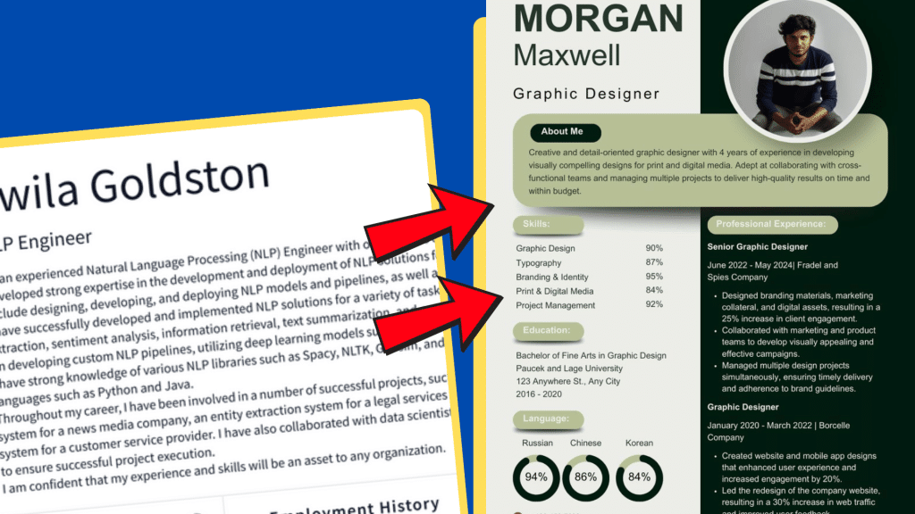 how to tailor resume to job description