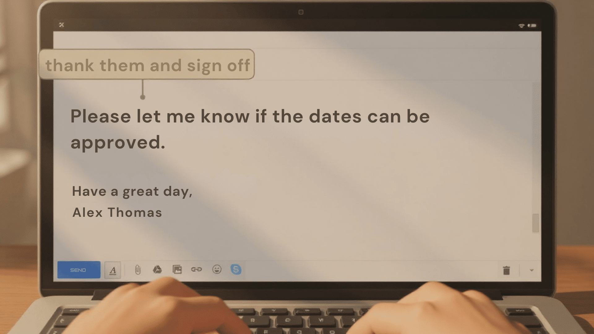 time off request email