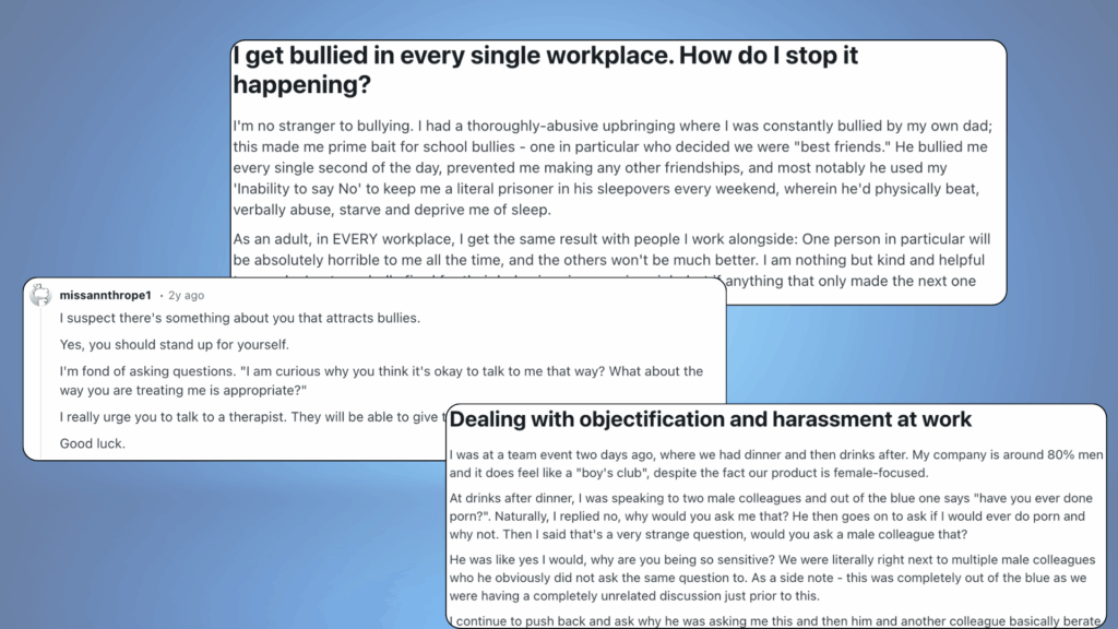 workplace harassment examples