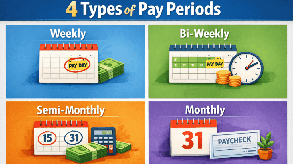 four types of pay period