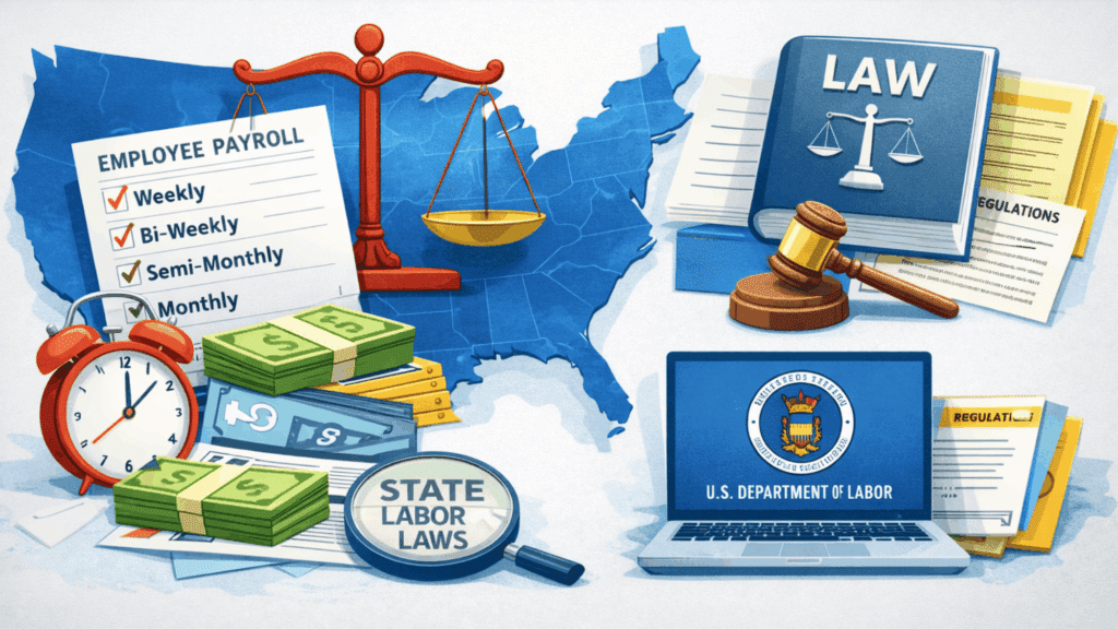 pay period rules and compliance in the US