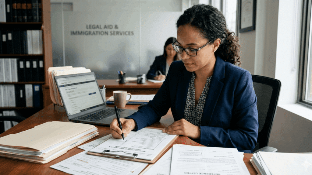 a dedicated professional in legal and immigration services