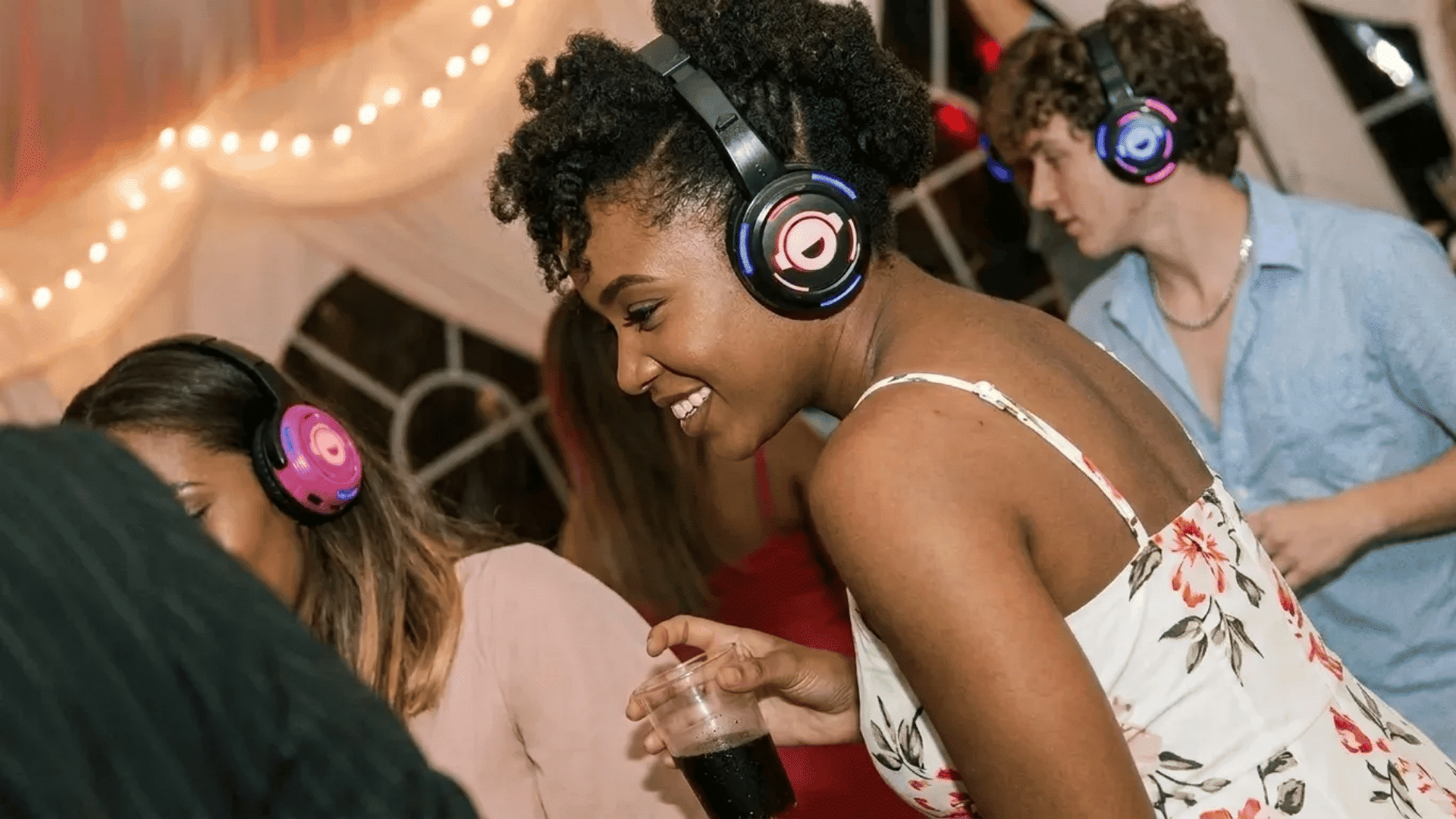 silent disco party