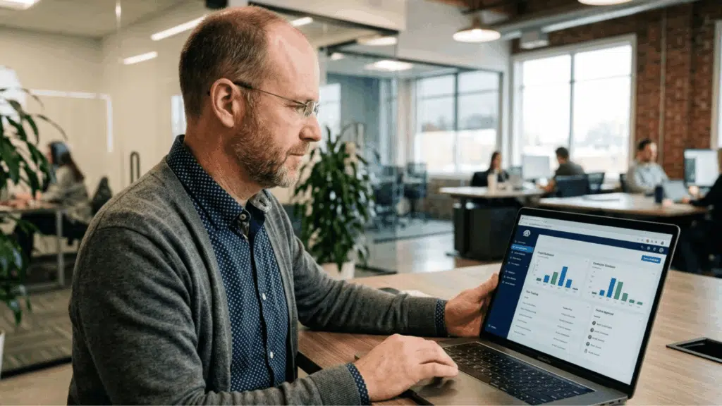 manager-using-contractor-software