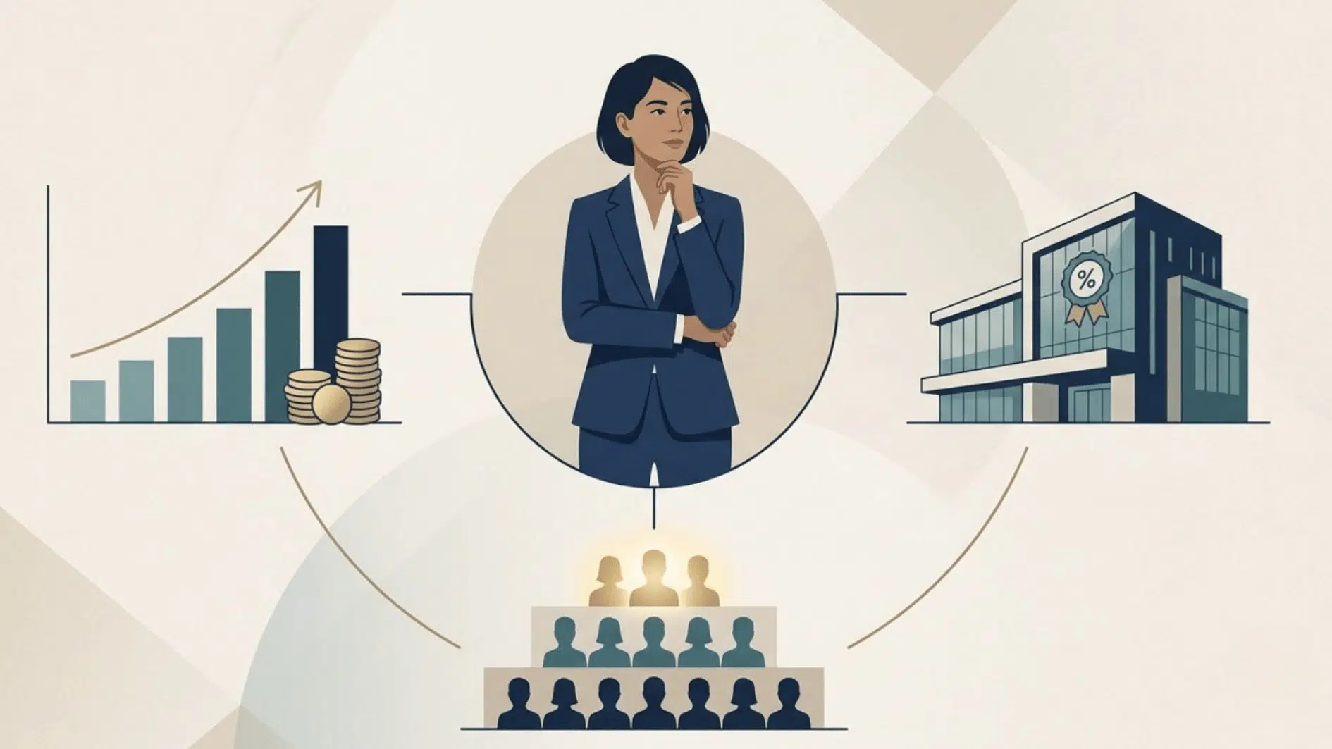 illustration showing why an employee is classified as highly compensated based on pay, ownership, or top-paid status