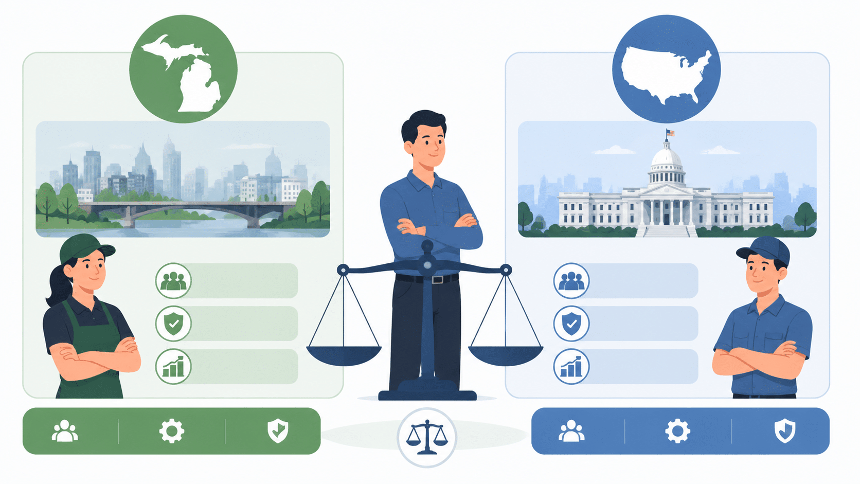 comparison of michigan and federal minimum wage rules